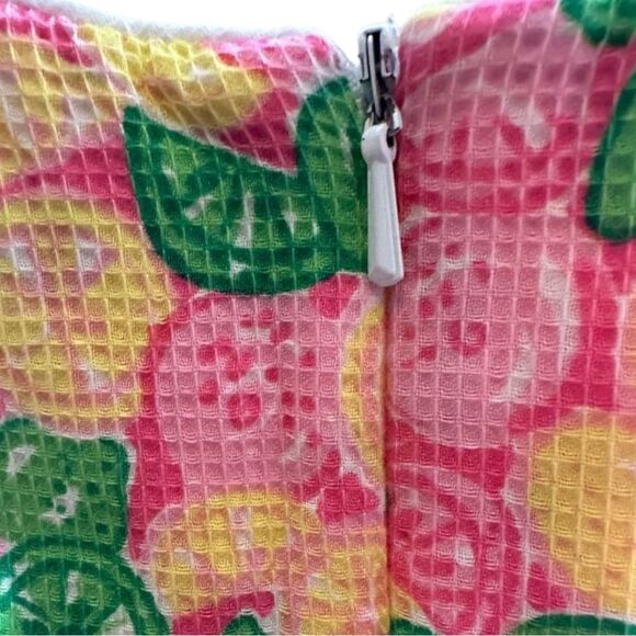 Lilly Pullizer size 6 Late 90,s colorful sheath dress with lemon/lime motif VTG - Picture 3 of 8
